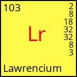 atome Lawrencium